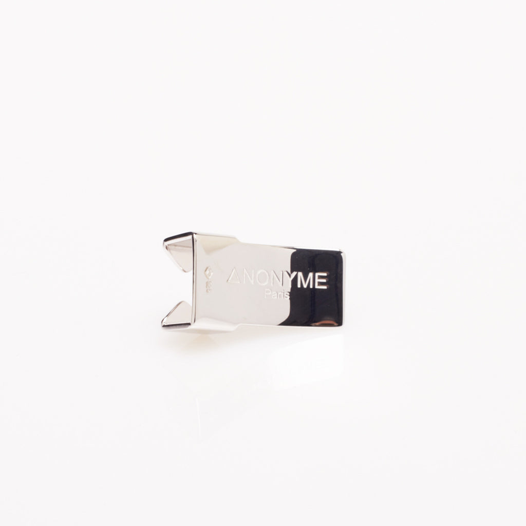 Le Lien 12MM – Black Madras Goatskin Bracelet by Anonyme Paris
