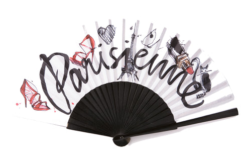 Parisian hand-fan by DUVELLEROY Paris 1827 made in FRANCE